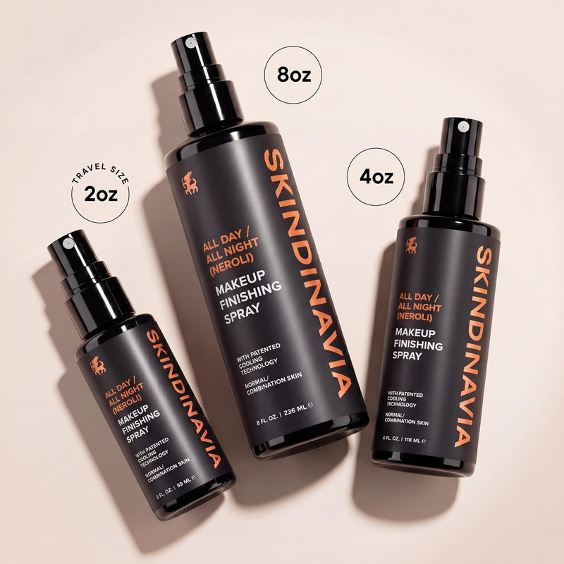 Skindinavia All Day/all Night Makeup Finishing Spray Neroli 59 ml.