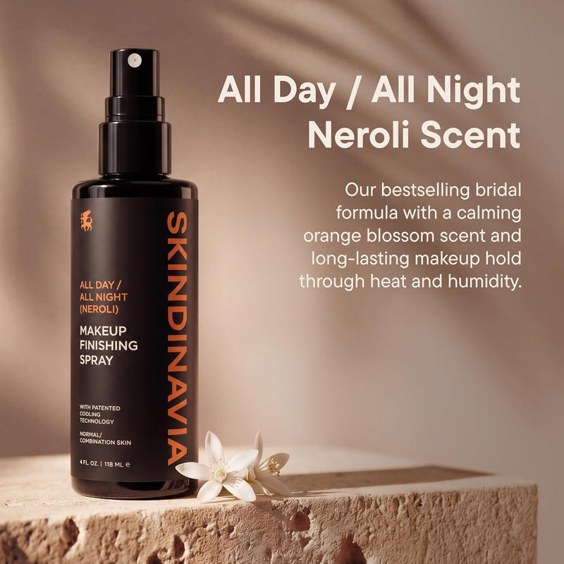 Skindinavia All Day/all Night Makeup Finishing Spray Neroli 59 ml.