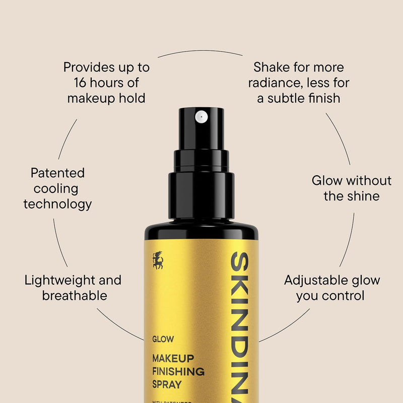 Skindinavia Glow Makeup Finishing Spray 59 ml.