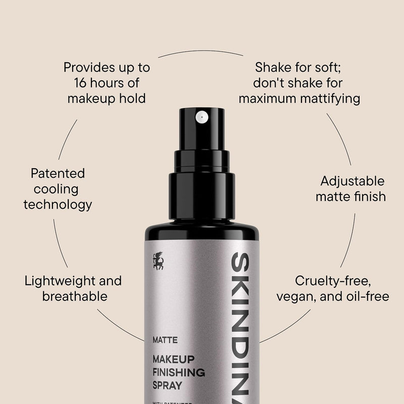 Skindinavia Matte Makeup Finishing Spray 236 ml.