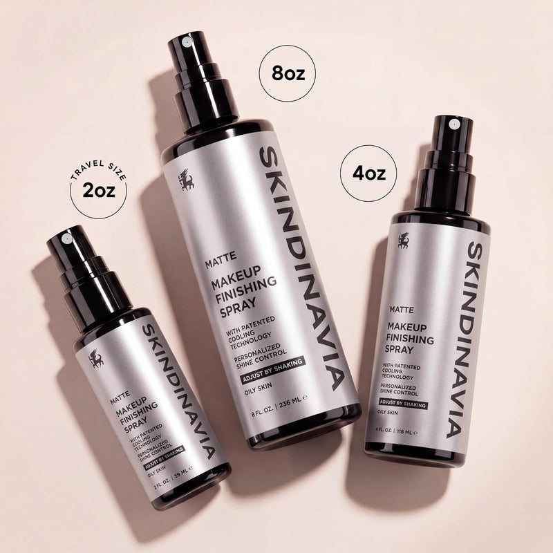 Skindinavia Matte Makeup Finishing Spray 236 ml.