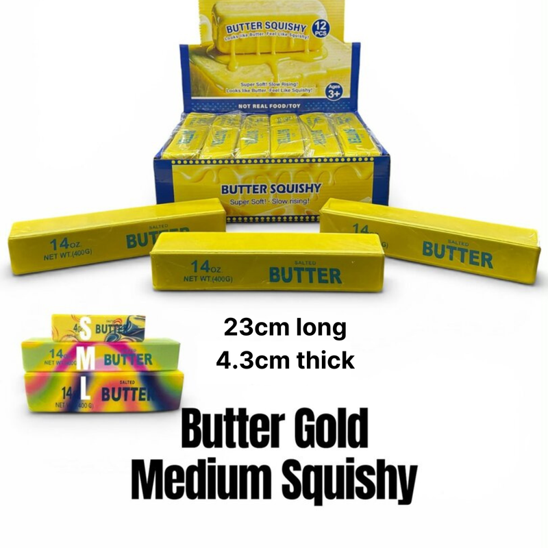 Squishy Butter Squishy Medium Gold