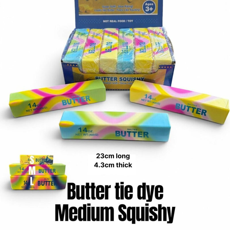 Squishy Butter Squishy Tie Dye Medium