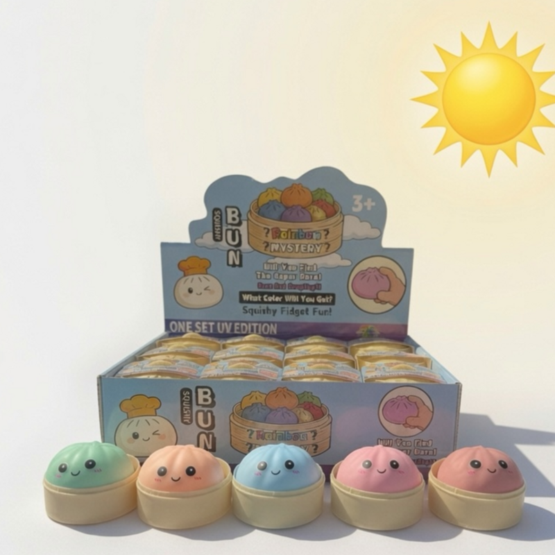 Squishy Dumpling Glow In Sun UV Squishy