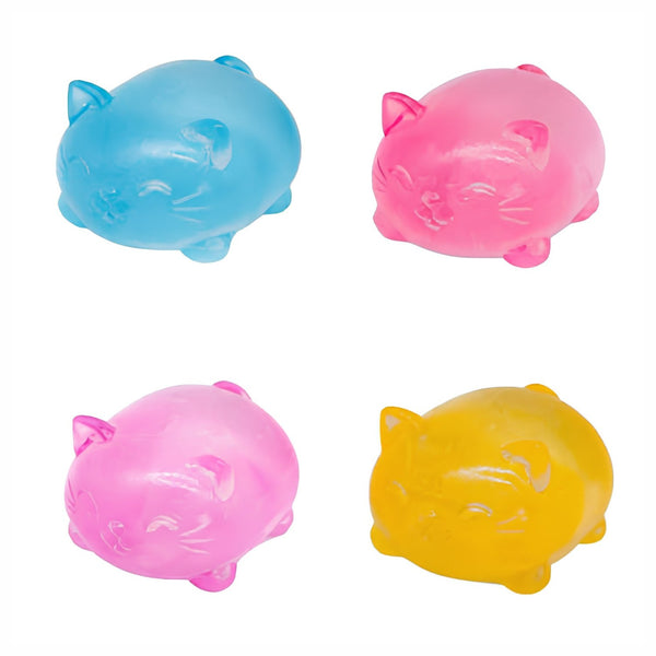 Mystery Cat Squishy van Boozyshop, mystery squishy in de vorm van een katje, kleur is een verrassing