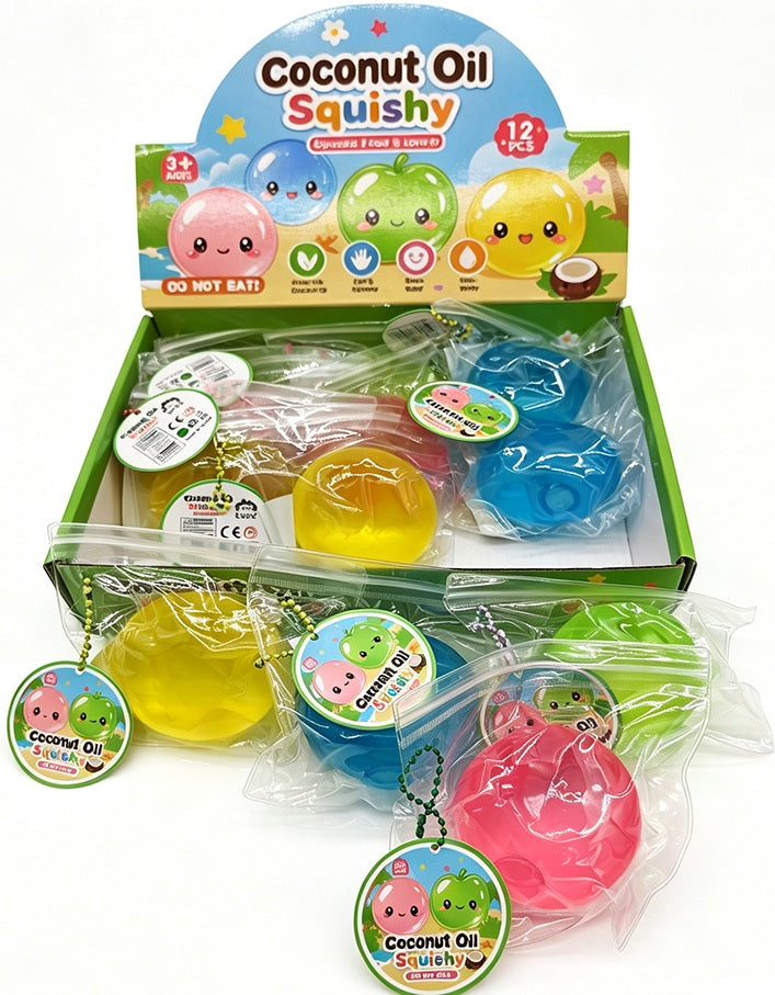 Squishy Mystery Coconut Oil Ball Squishy 3