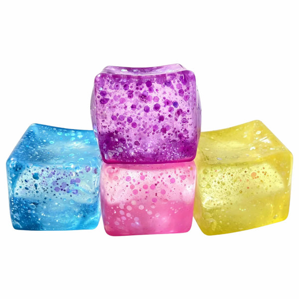 Squishy Mystery Glitter Cube Squishy