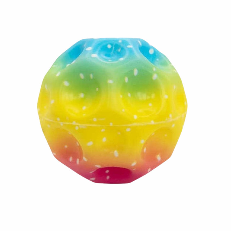 Mystery Mega Bounce Ball Mixed Rainbow van Boozyshop, fidget toy om mee te friemelen