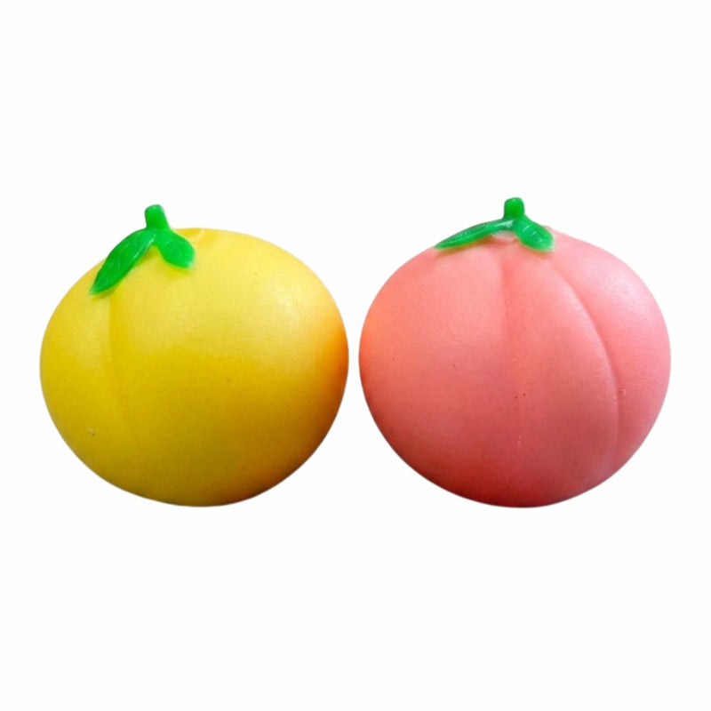 Mystery Peach Squishy van Boozyshop, mystery squishy, uitvoering is een verrassing
