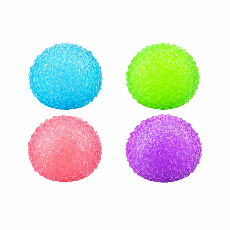 Squishy Mystery Slush Ice Ball Squishy, stressbal met 'crushed ice' textuur