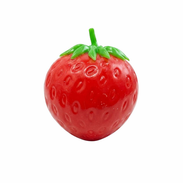 Strawberry Squishy van Boozyshop, zachte aardbeisquishy om in te knijpen