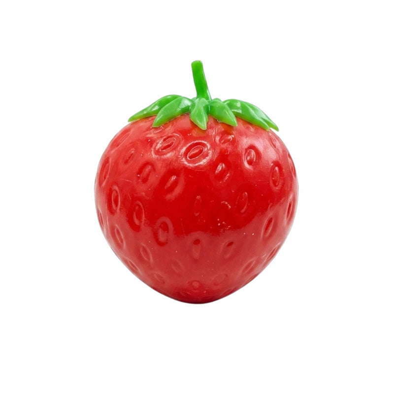 Strawberry Squishy van Boozyshop, zachte aardbeisquishy om in te knijpen