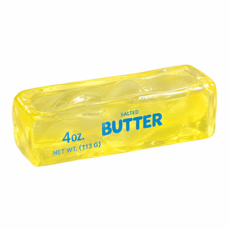 Squishy Vaseline Butter Squishy, zachte squishy in de vorm van een boterstaaf