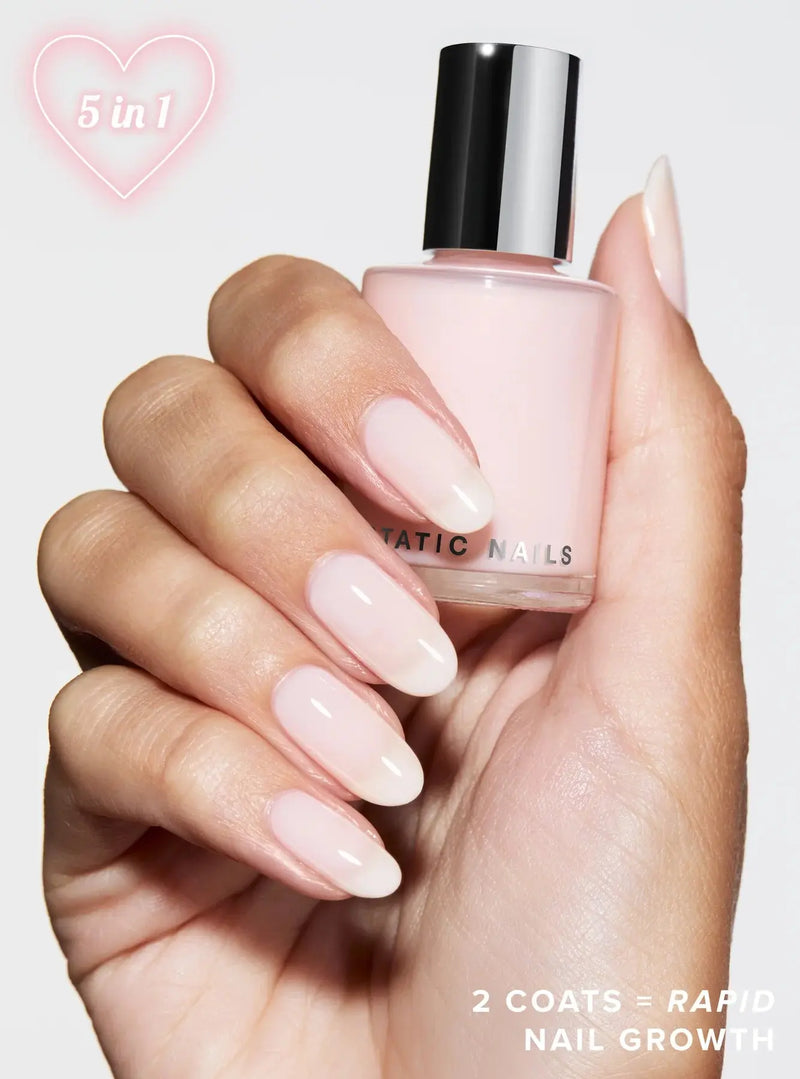 Static Nails 5-in-1 Rapid Growth Nail Treatment Soft Girl Pink