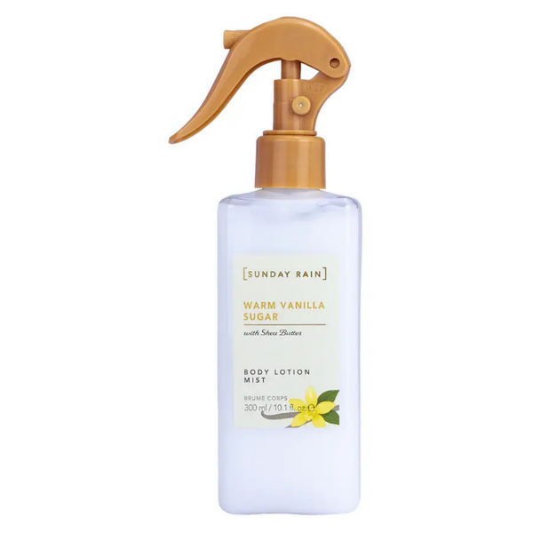 Sunday Rain Warm Vanilla Sugar Body Lotion Mist