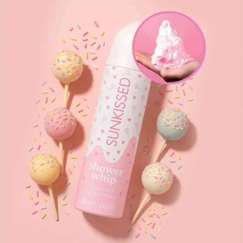Sunkissed Shower Whip Cake Pops