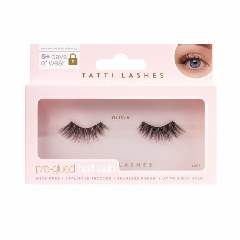 Tatti Lashes Olivia By Olivia Attwood Pre Glued Half Lashes