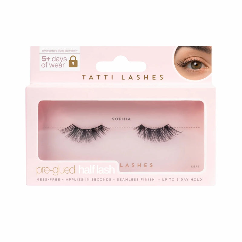 Tatti Lashes Sophia Pre Glued Half Lashes