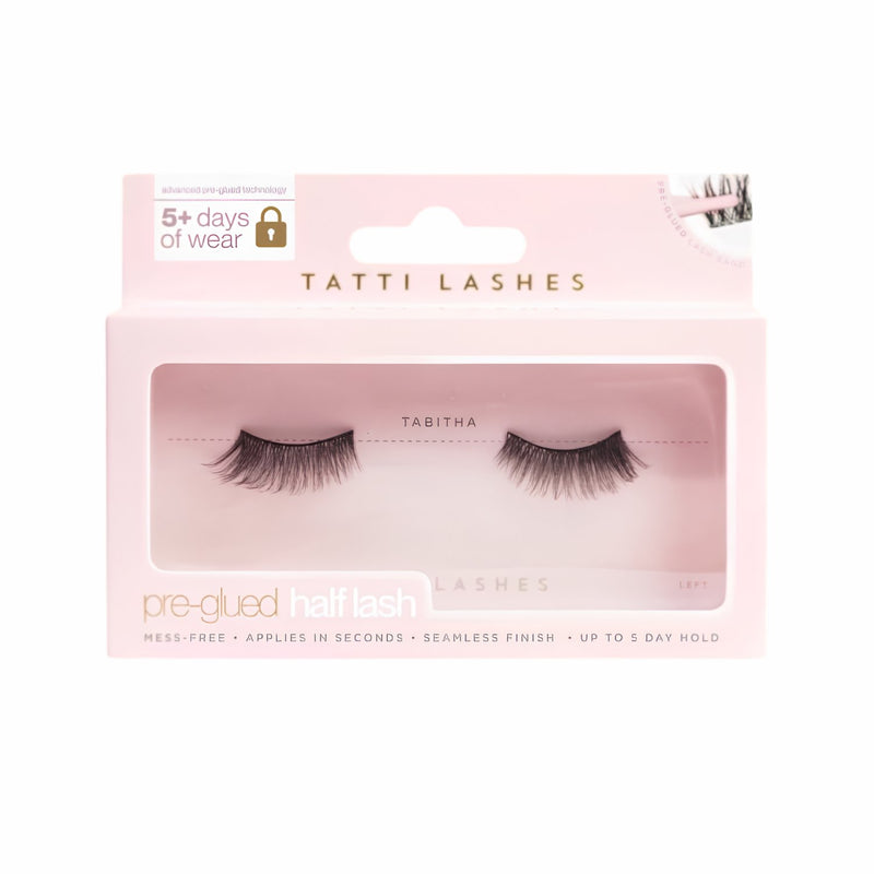 Tatti Lashes Tabitha Pre Glued Half Lashes