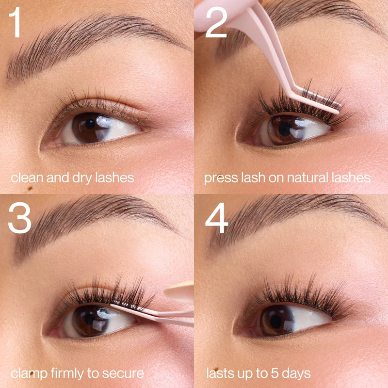 Tatti Lashes Tabitha Pre Glued Half Lashes