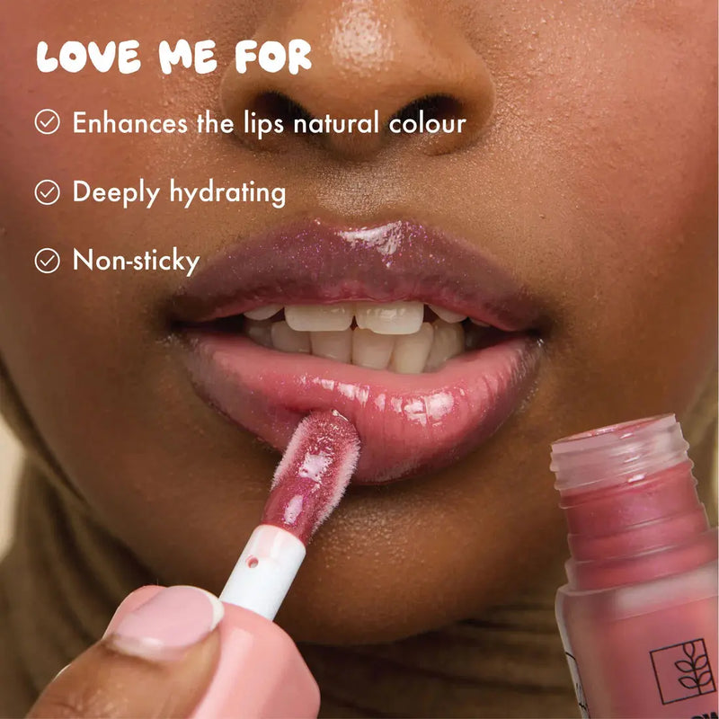 The Beauty Crop Glow Milk Lip Oil Cherry Ice