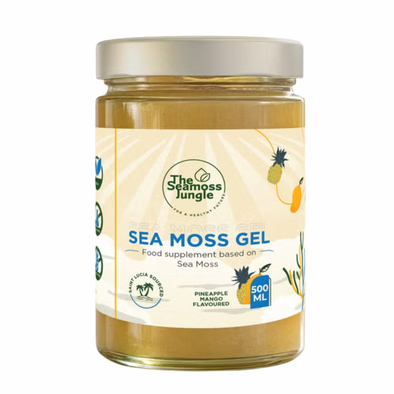 The Seamoss Jungle Sea Moss Gel Mango Pineapple 500 ml.
