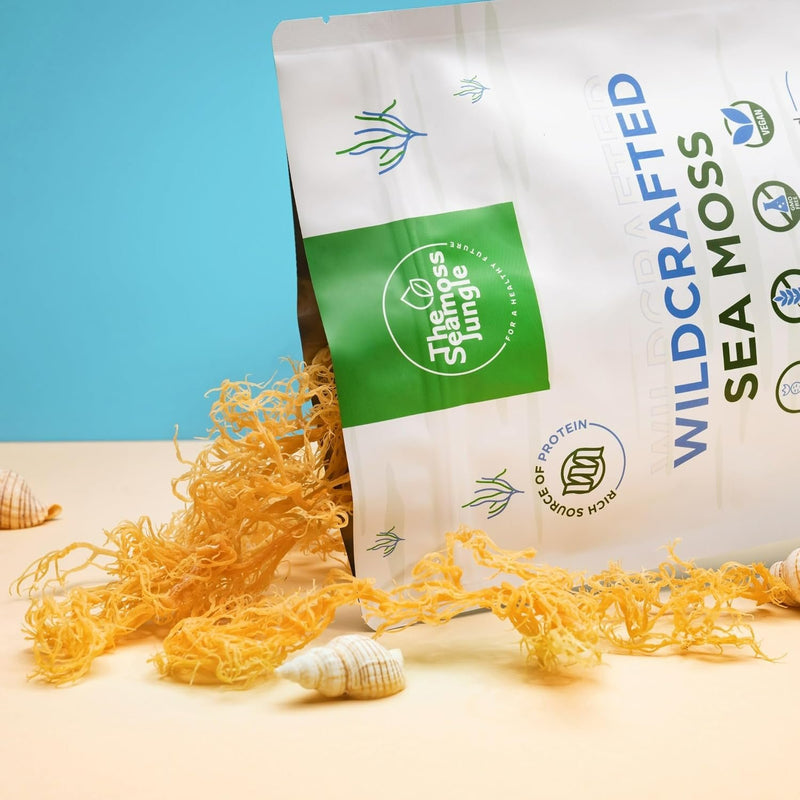 The Seamoss Jungle Wildcrafted Sea Moss 150 gr.
