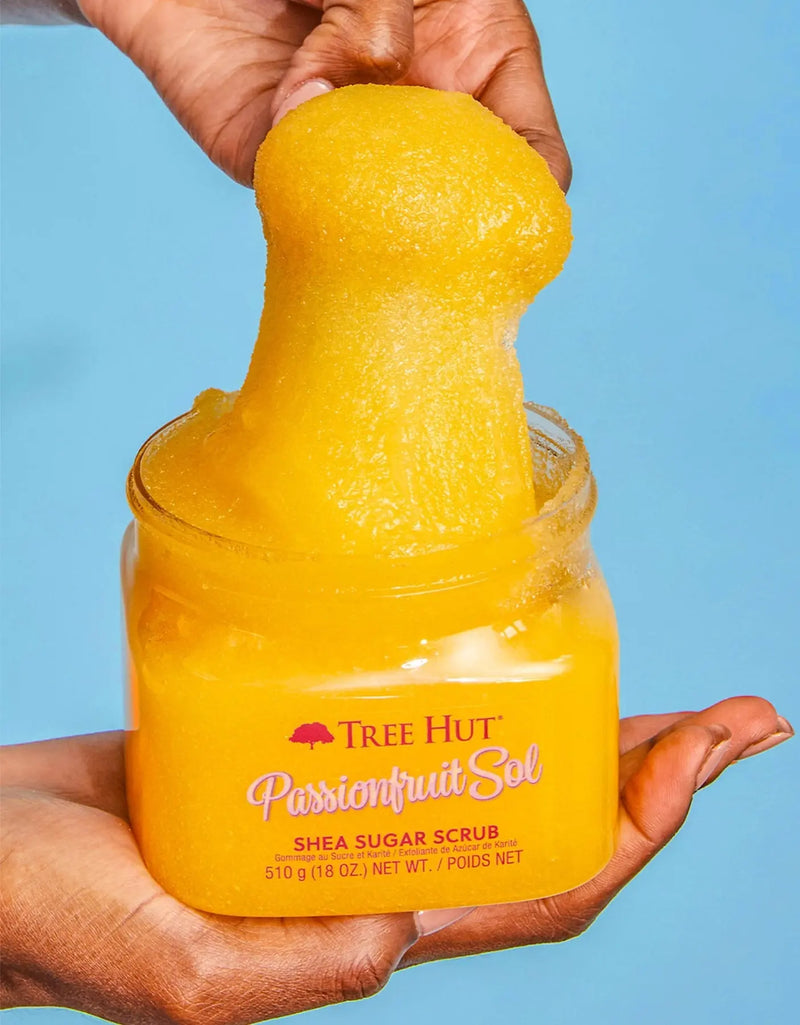 Tree Hut Shea Sugar Scrub Passionfruit Sol