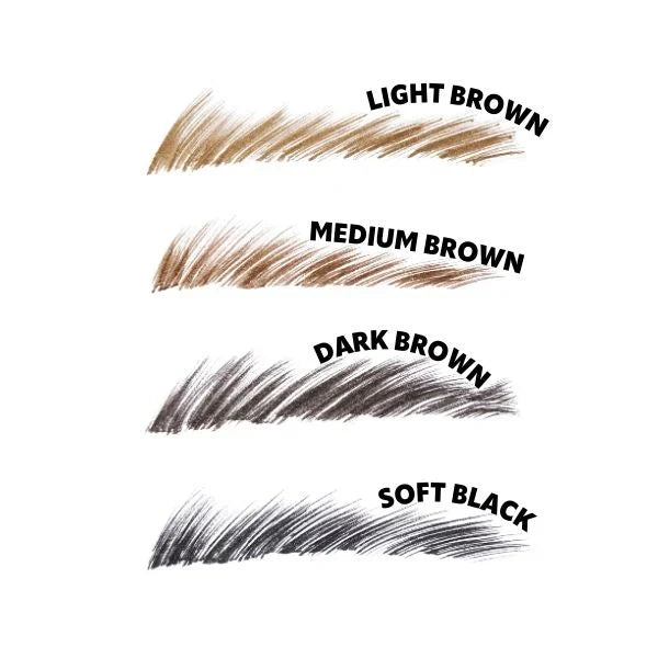 Trouble Maker Fluffer Brow Brush Natural Brow Pen Light Brown, wenkbrauwpen met borstelpunt, foto 2 van 4