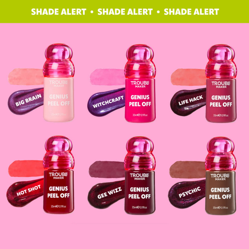 Trouble Maker Genius Peel-off Lip Stain Hotshot