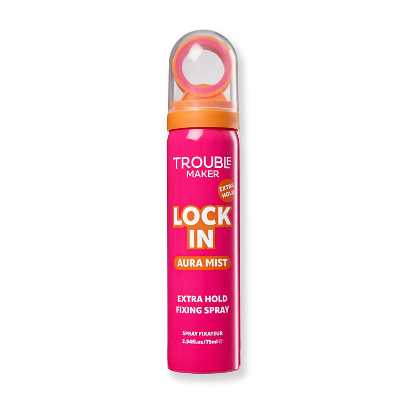 Trouble Maker Lock In Extra Hold Waterproof Aura Mist Fixing Spray