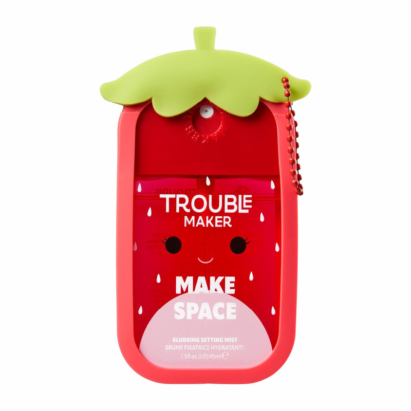 Trouble Maker X Squishmallows Scarlet The Strawberry Make Space Setting Mist With Snug