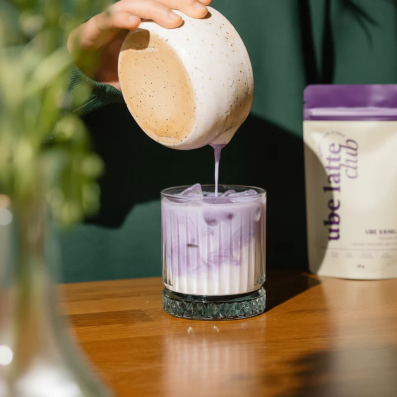 Ube Latte Club Ube Bourbon Vanilla