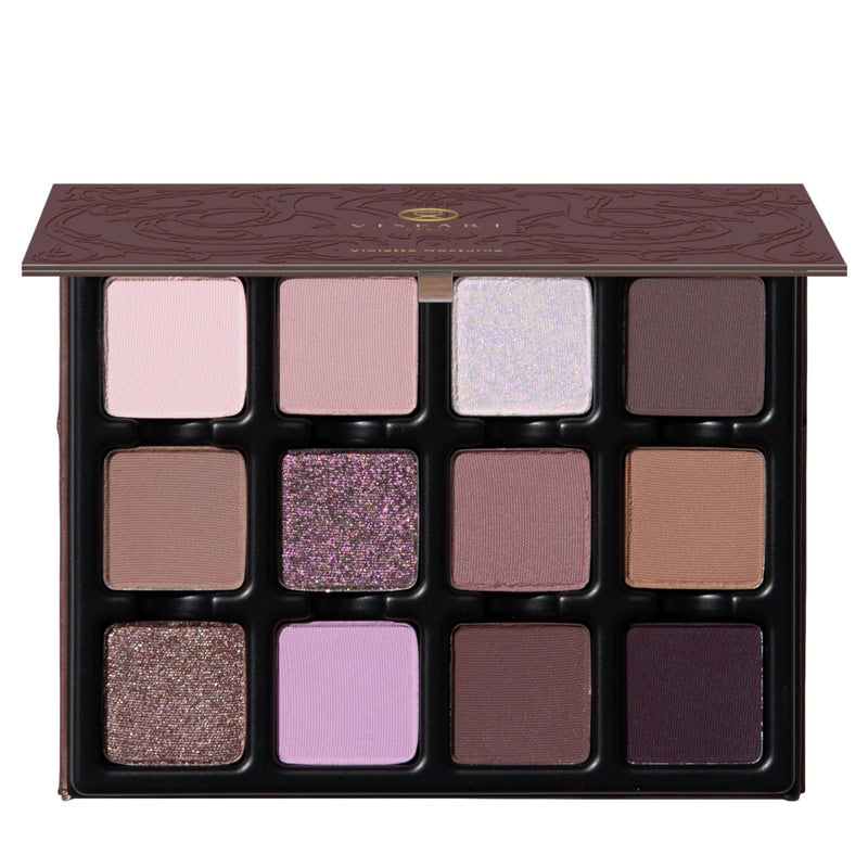 Viseart Violette Nocturne Étendu oogschaduwpalette met 12 paarse en neutrale tinten
