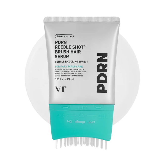 VT Cosmetics PDRN Reedle Shot Brush Hair Serum