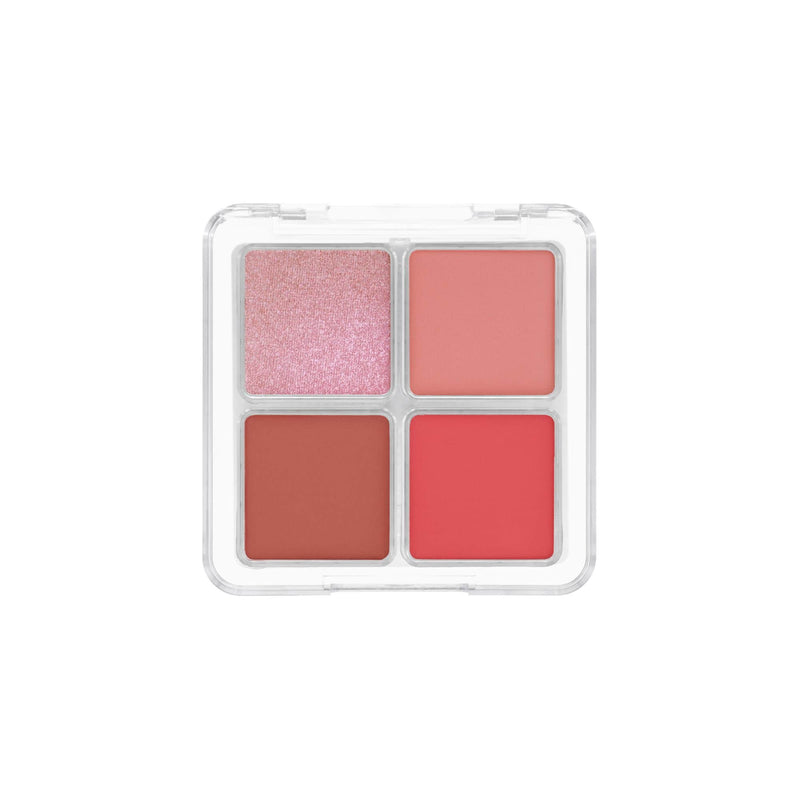 W7 Cosmetics Blur It Blush Palette Spiced Nectar, palette met vier tinten blush