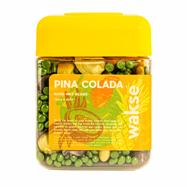 Wakse Hard Wax Beans Pina Colada Shaped Large