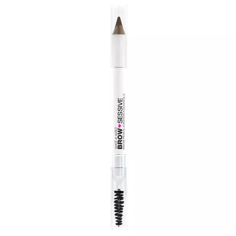 Wet n Wild Brow Sessive Brow Pencil Medium Brown, wenkbrauwpotlood met spoolie