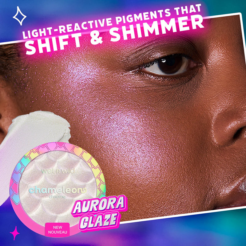 Wet n Wild Chameleon Chrome Highlighter Aurora Glaze