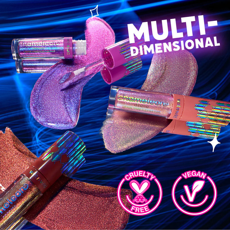 Wet n Wild Chameleon Chrome Lip Foil Moonshift Bloom