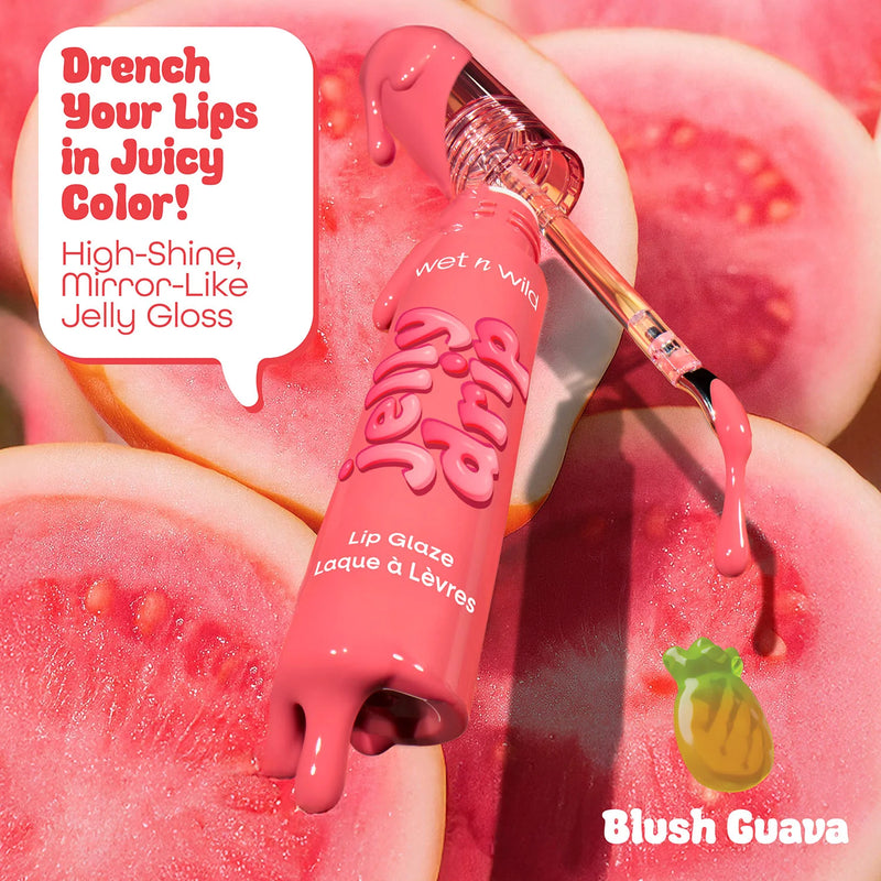 Wet n Wild Jelly Drip Lip Glaze Blush Guava
