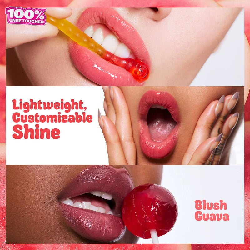Wet n Wild Jelly Drip Lip Glaze Blush Guava