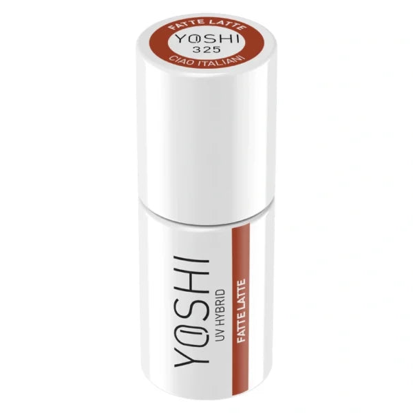 Yoshi Gel Polish UV LED 325 Fatte Latte, karamelkleurige gellak voor nagels