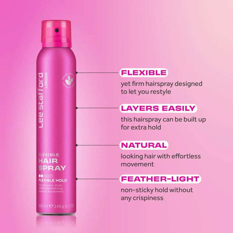 Lee Stafford Fat Flexible Hold Hair Spray