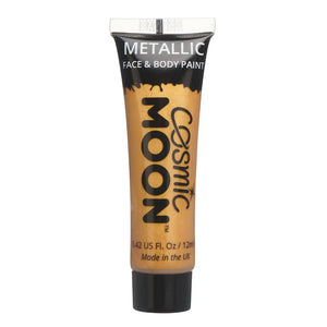 Cosmic Moon Metallic Face &amp; Body Paint Gold